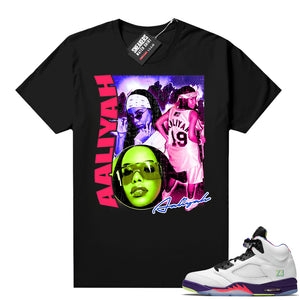 Aaliyah vintage rap Bel Air 5s  Sneaker Tee