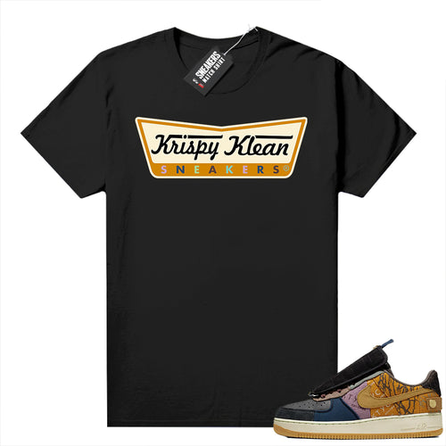 Air Force 1 Cactus Jack shirt black Krispy Klean Sneakers