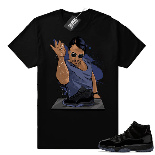 Air Jordan 11 Cap and Gown Apparel - Sneaker Tee