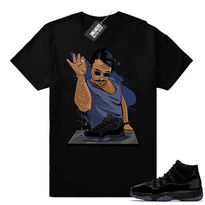 Air Jordan 11 Cap and Gown Apparel - Sneaker Tee