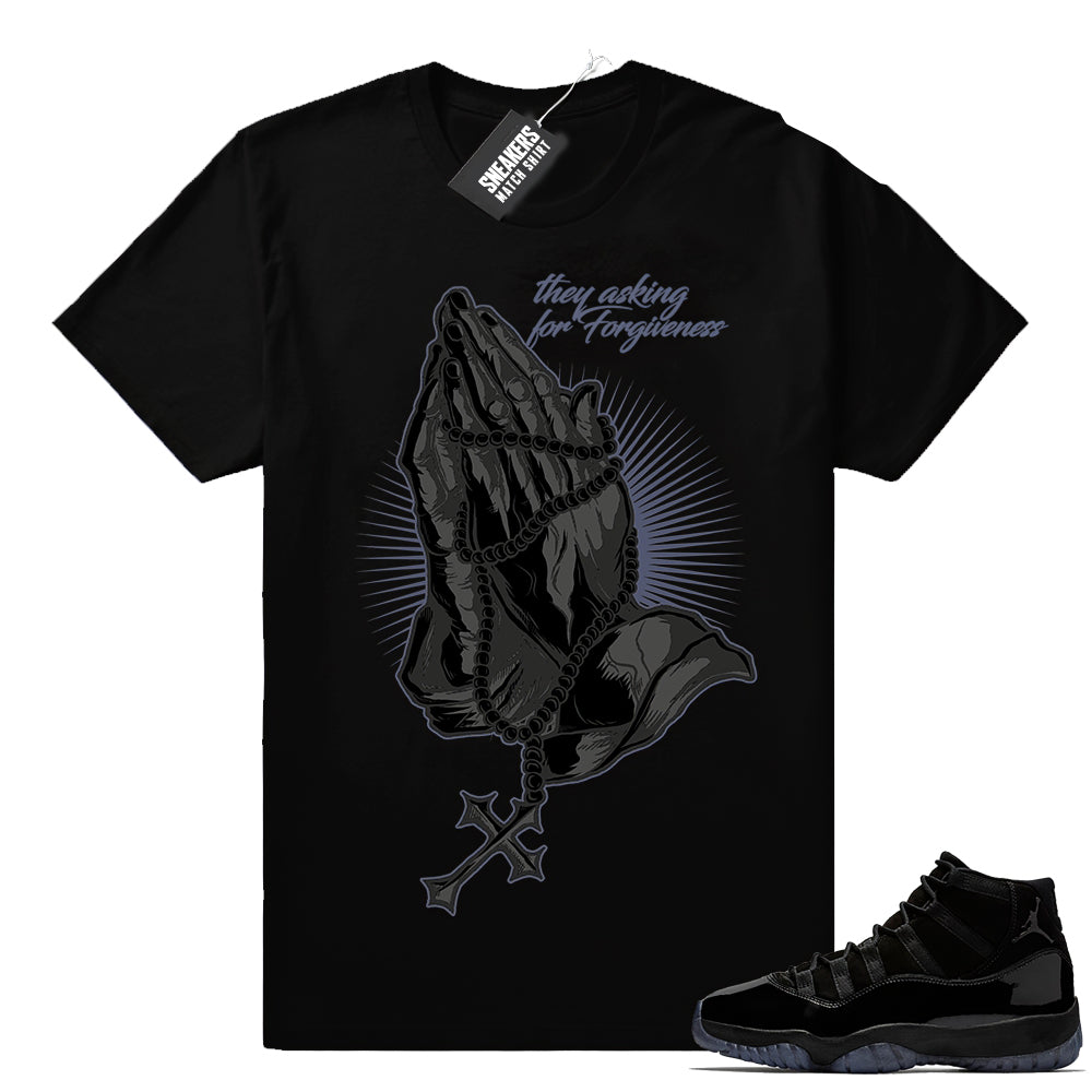 Air Jordan 11 Cap and Gown tees - Sneaker Tee Clothing
