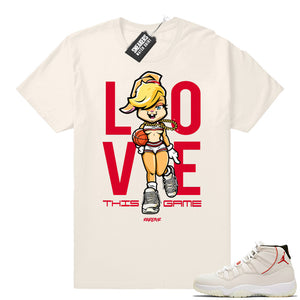 Air Jordan 11 Platinum Tint sneaker clothing  Jordan shirts and Apparel