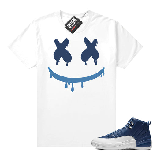 Air Jordan 12 shirts Indigo  Sneaker Tee
