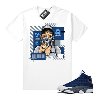 Air Jordan 13 Flint Shirts Quarantine Nurse  Sneaker Tee