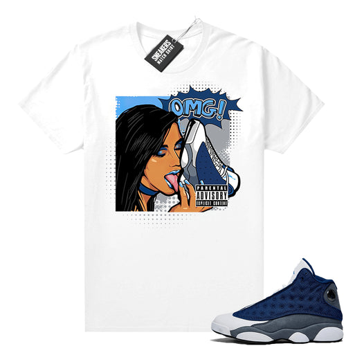Air Jordan 13 Flint Shirts  Sneaker Tee