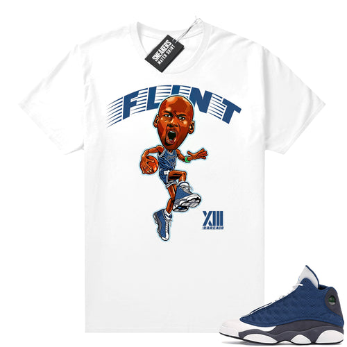 Air Jordan 13 retro Flint shirt MJ x Flint  Sneaker Tee