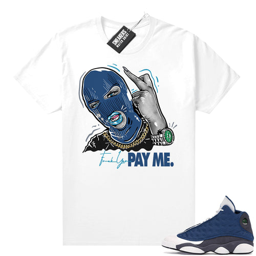 Air Jordan 13 retro Flint shirt Pay ME  Sneaker Tee