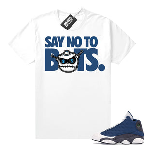 Air Jordan 13 retro Flint shirt Say No To Bots  Sneaker Tee