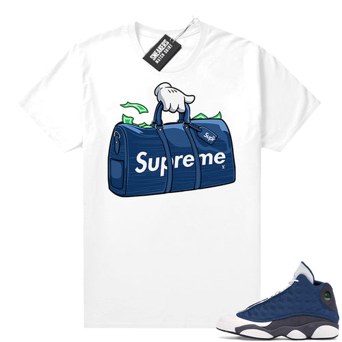 Air Jordan 13 retro Flint shirt Secure the Bag  Sneaker Tee