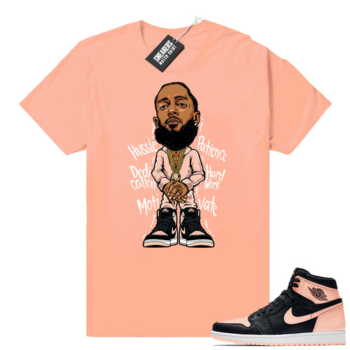 Air Jordan 1 Crimson Tint Nipsey Hussle  Jordan Match Clothing Shop