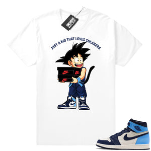 Air Jordan 1 Obsidian sneaker tees  Jordan Match Clothing Shop