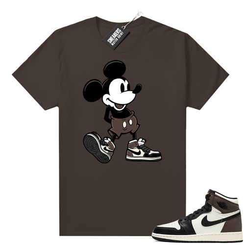 Air Jordan 1 Retro Mocha sneaker tees  Sneaker Tee