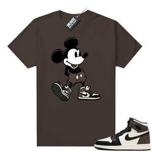 Air Jordan 1 Retro Mocha sneaker tees  Sneaker Tee