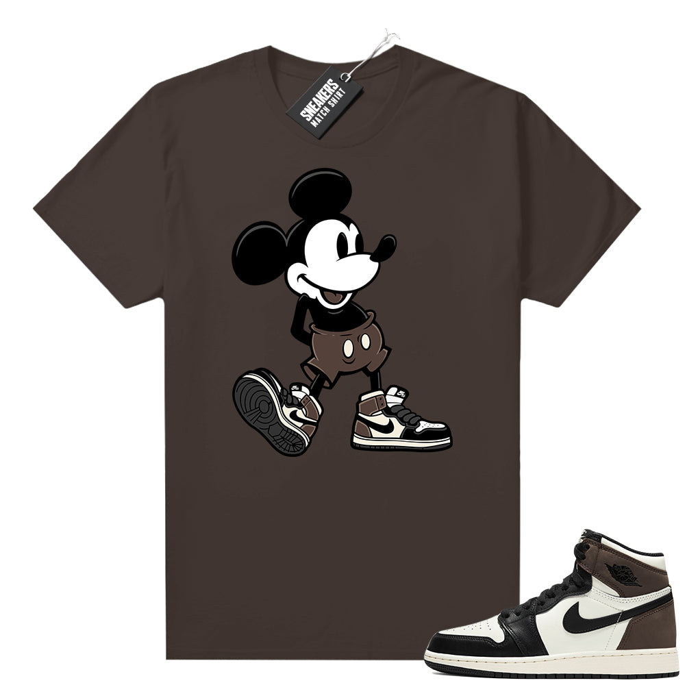 Air Jordan 1 Retro Mocha sneaker tees  Sneaker Tee