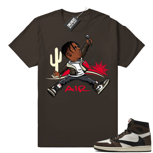 Air Jordan 1 Travis Scott Shirts  Jordan Match Clothing Sho