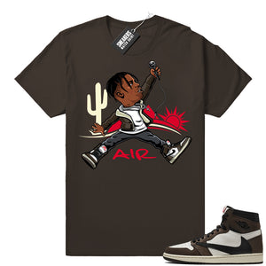 Air Jordan 1 Travis Scott Shirts  Jordan Match Clothing Sho