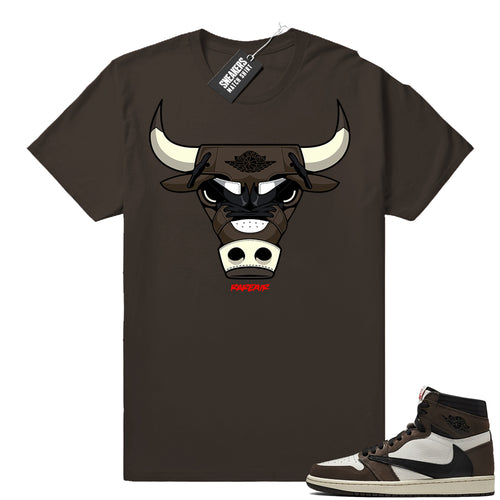 Air Jordan 1 Travis Scott sneaker tees  Jordan Match Clothing Sho