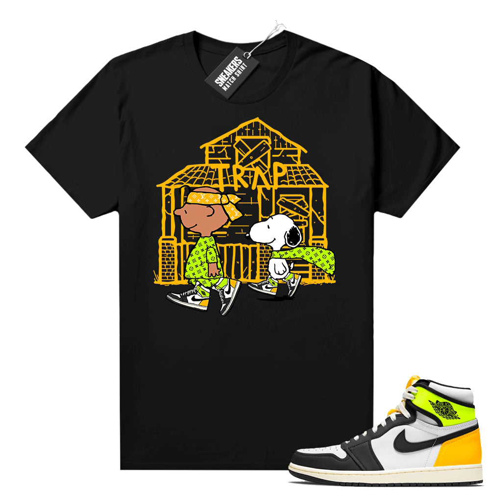 Air Jordan 1 shirts Volt Gold
