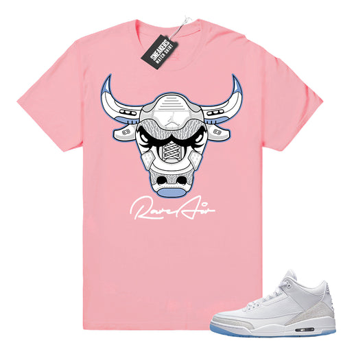 Air Jordan 3 Pure White Matching Shirt - Sneaker Tee