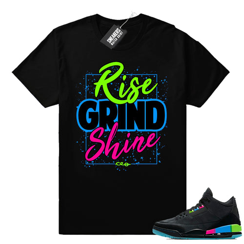 Air Jordan 3 Quai 54 shirts match sneaker - Sneaker Tee