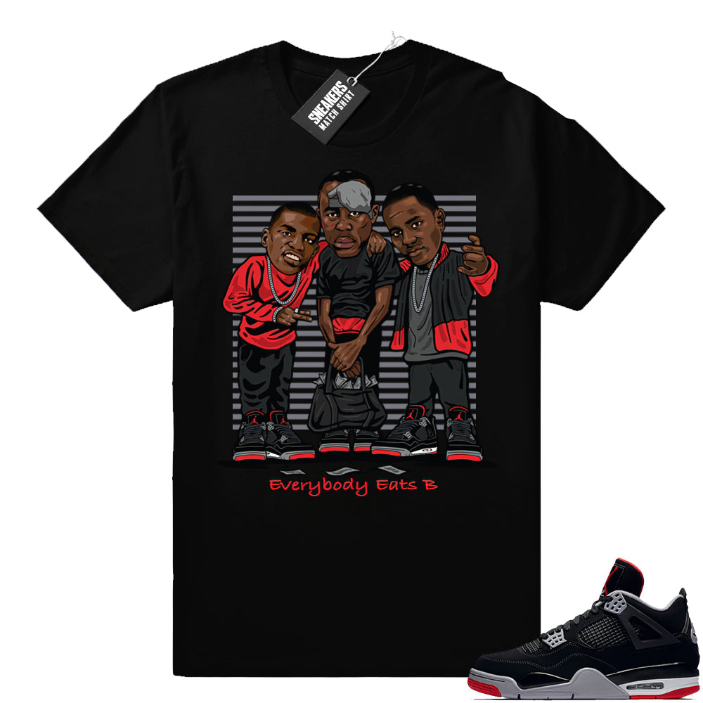 Air Jordan 4 Bred Paid In full tee  Jordan Match Clothing Shop