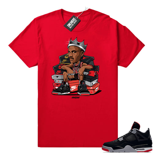 Air Jordan 4 Bred sneaker match  Jordan Match Clothing Shop