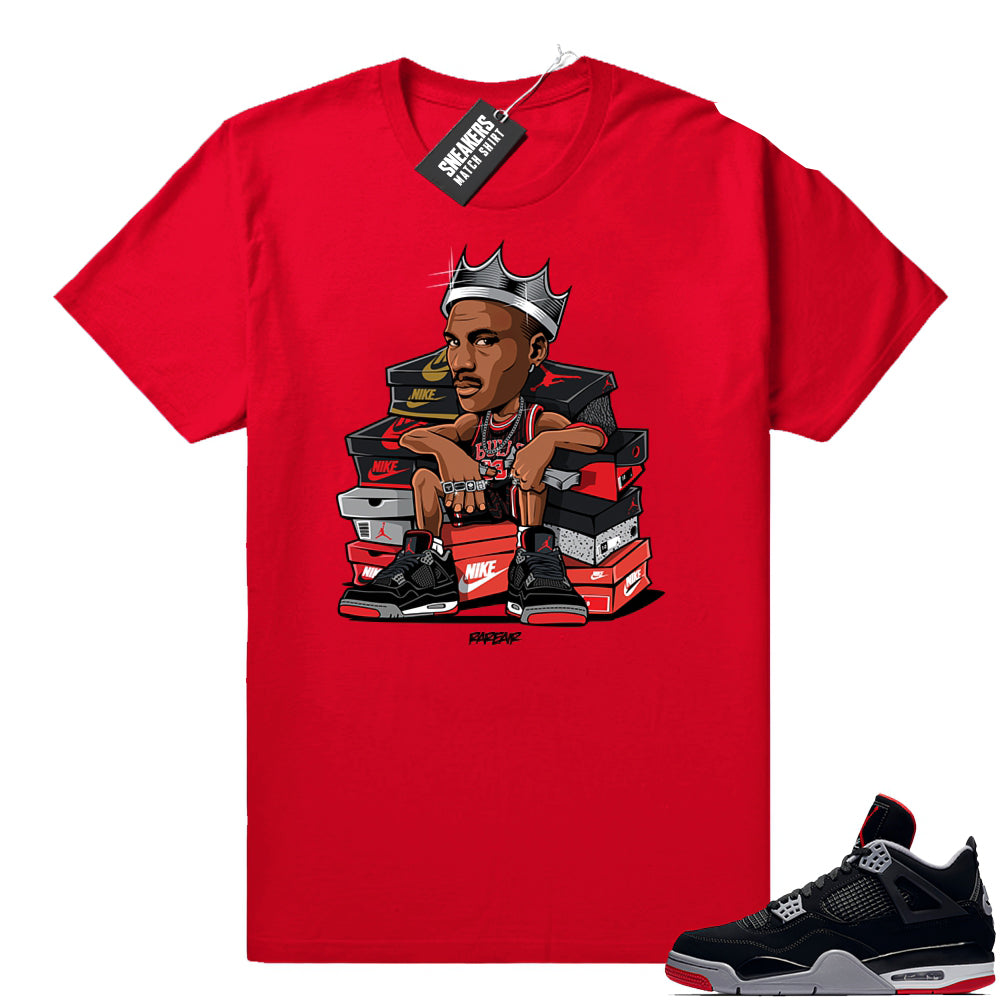 Air Jordan 4 Bred sneaker match  Jordan Match Clothing Shop