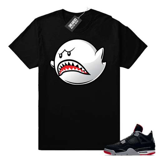 Air Jordan 4 Bred sneaker shirt match  Jordan Match Clothing Sho