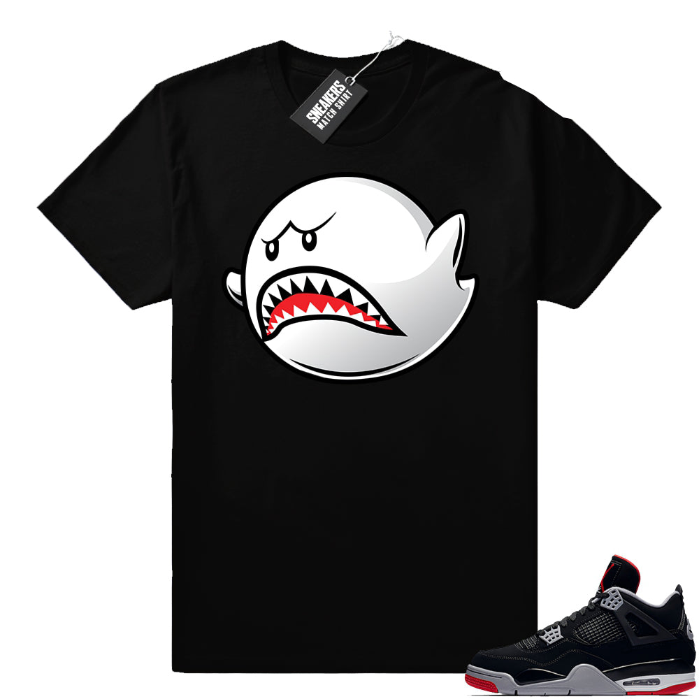 Air Jordan 4 Bred sneaker shirt match  Jordan Match Clothing Sho
