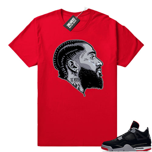 Air Jordan 4 Nipsey Hussle tee  Jordan Match Clothing Sho