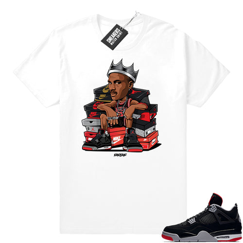 Air Jordan 4 bred match tees  Jordan Match Clothing Shop