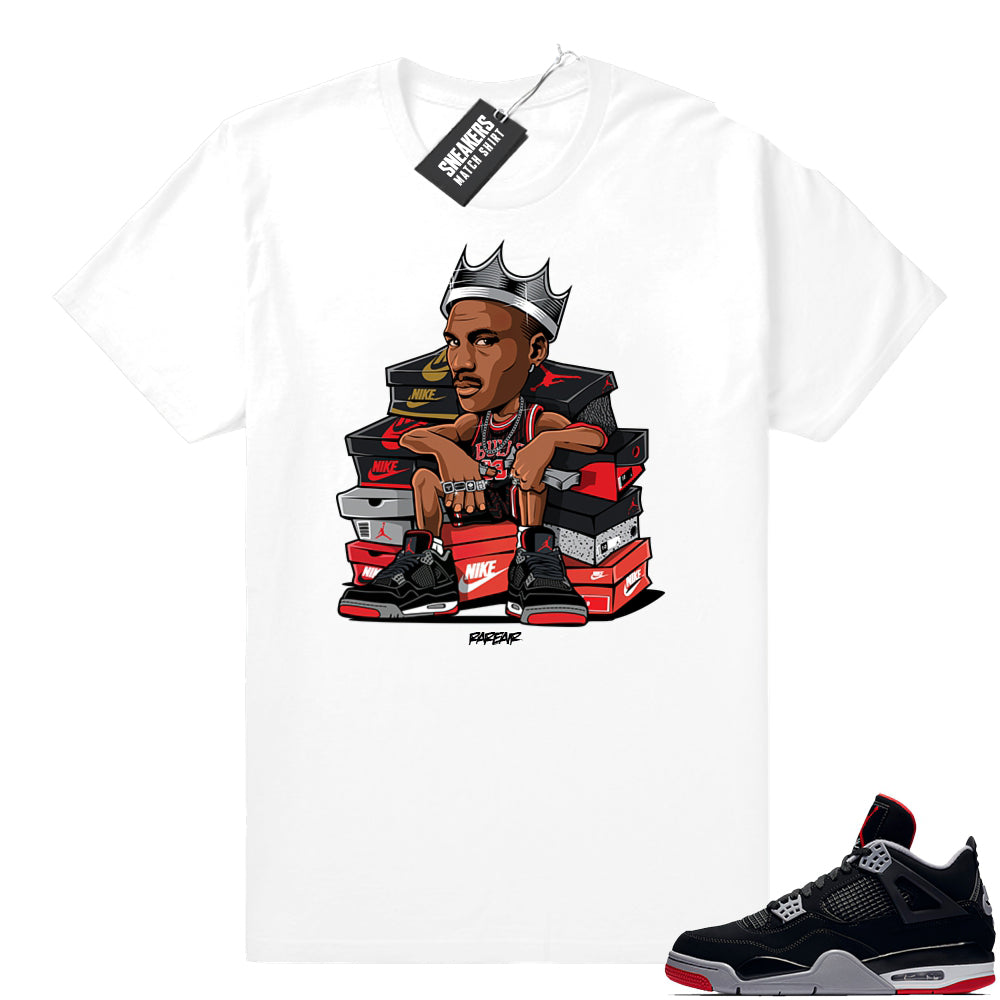 Air Jordan 4 bred match tees  Jordan Match Clothing Shop