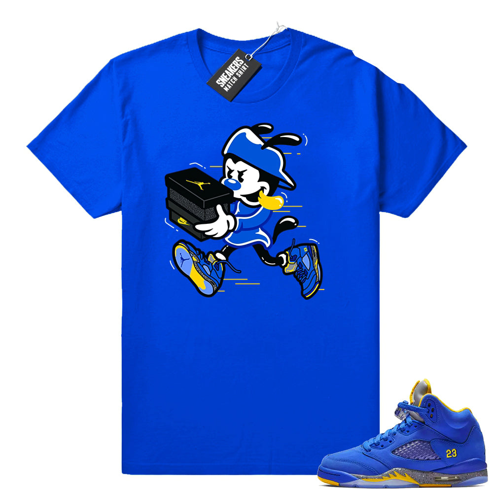 Air Jordan 5 Laney JSP matching shirt  Jordan Sneaker Clothing