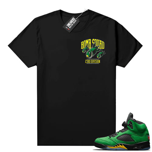 Air Jordan 5 Retro Oregon sneaker tees  Sneaker Tee_1