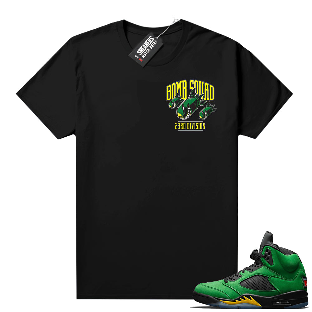 Air Jordan 5 Retro Oregon sneaker tees  Sneaker Tee_1