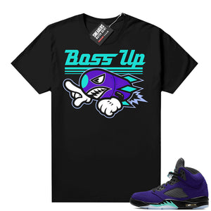 Air Jordan 5 sneaker tees Alternate Grape  Sneaker Tee