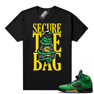 Air Jordan 5 sneaker tees Apple Green  Sneaker Tee