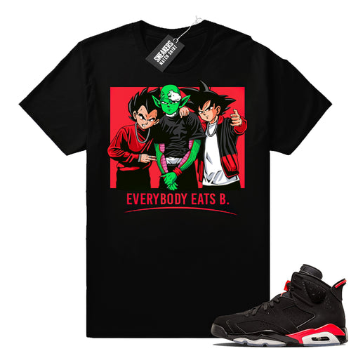 Air Jordan 6 Infrared Sneaker Tees  Jordan Sneaker Clothing
