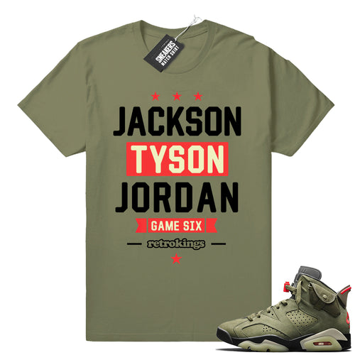 Air Jordan 6 Travis Scott matching clothing  Jordan Sneaker Match Sho