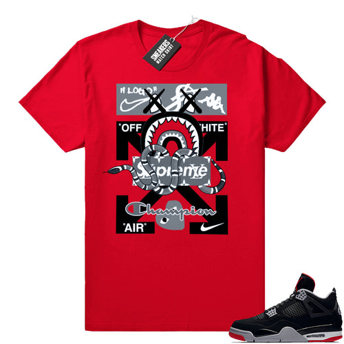 Air Jordan Retro shirts Bred  Jordan Match Clothing Sh
