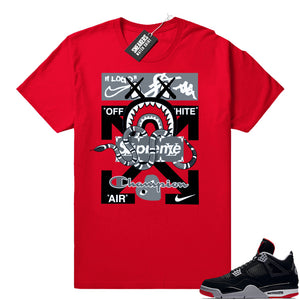 Air Jordan Retro shirts Bred  Jordan Match Clothing Sh