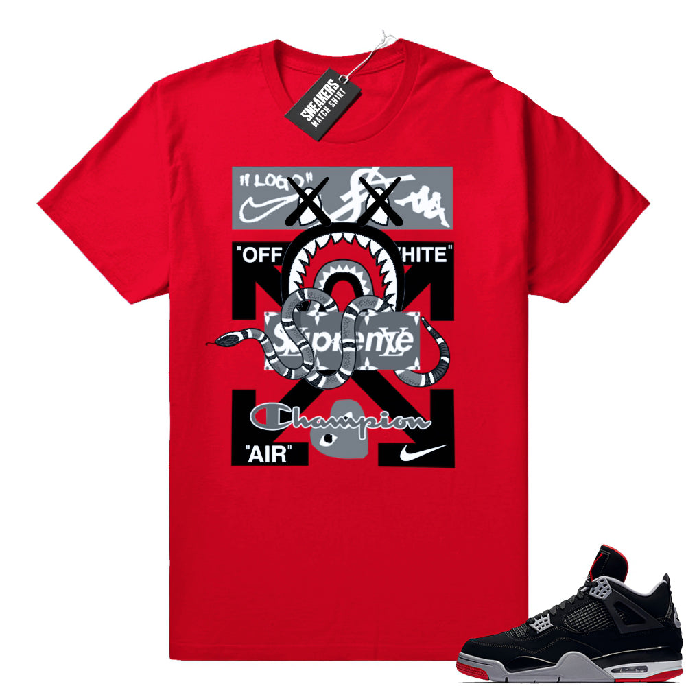 Air Jordan Retro shirts Bred  Jordan Match Clothing Sh