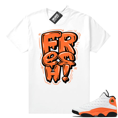 Air Jordan Starfish 13s match shirts