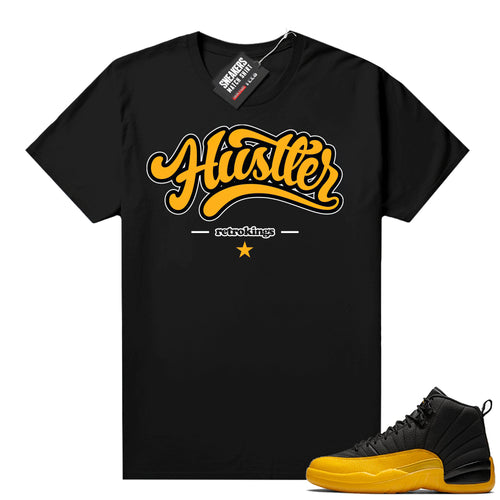 Air Jordan University Gold 12s match shirts  Sneaker Tee