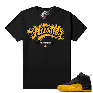 Air Jordan University Gold 12s match shirts  Sneaker Tee