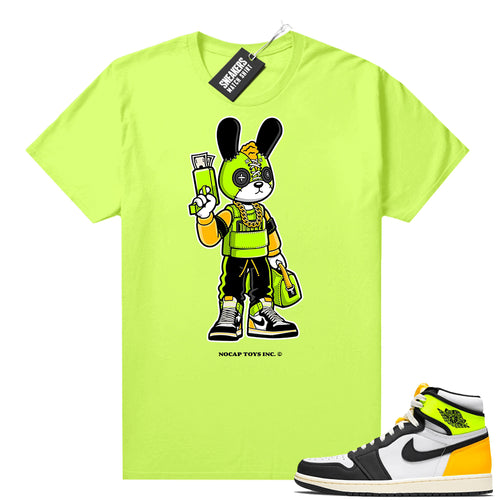 Air Jordan Volt Gold 1s sneaker shirts