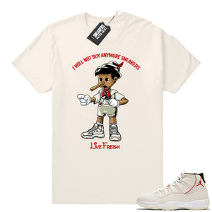 Air Jordan retro 11 shirt Platinum Tint  Jordan shirts and Apparel