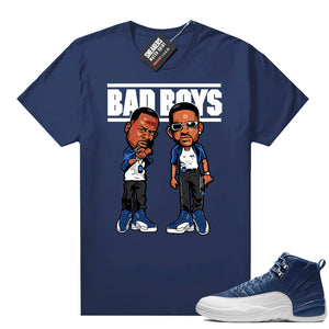 Air Jordan retro 12 Indigo sneaker tees  Sneaker Tee