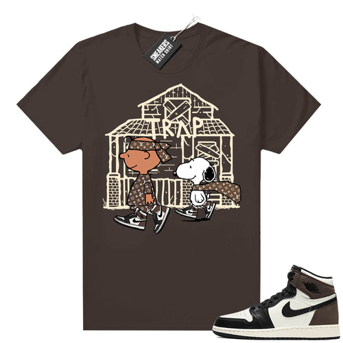 Air Jordan retro 1 Mocha graphic tees  Sneaker Tee
