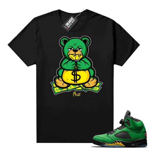 Air Jordan retro 5 Oregon graphic tees  Sneaker Tee